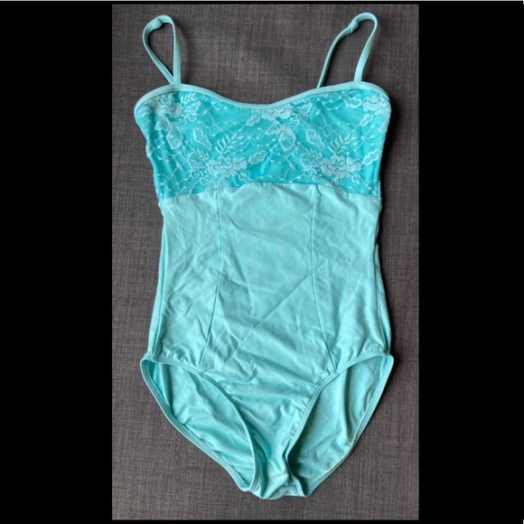 Light Blue WearMoi leotard/bodysuit - Picture 2 of 5